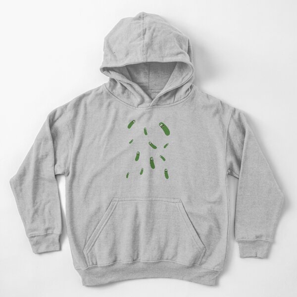 Pickle Rick Kids Pullover Hoodie