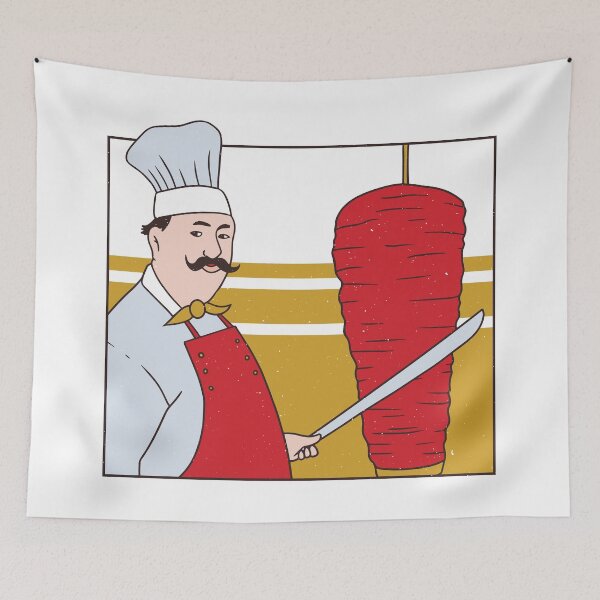 Item preview, Kebab doner man. designed and sold by emphatic.