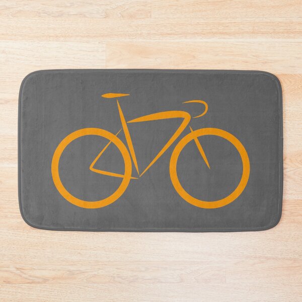 Artikelvorschau, Stilisiertes Rennrad | Orange Grau entworfen und verkauft von SJ Designs.