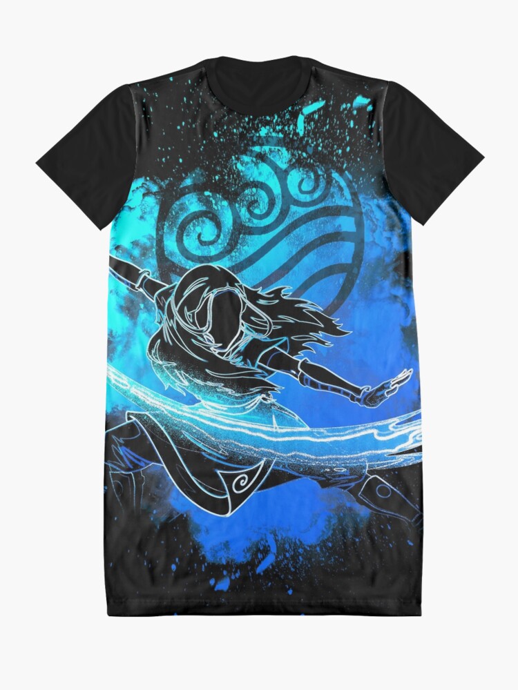 Alternate view of Soul of the Waterbender Sister Graphic T-Shirt Dress
