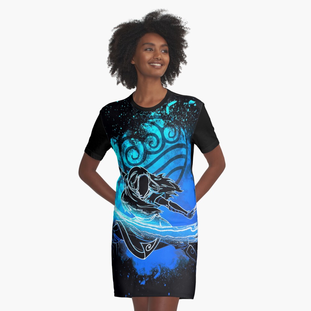 Soul of the Waterbender Sister Graphic T-Shirt Dress