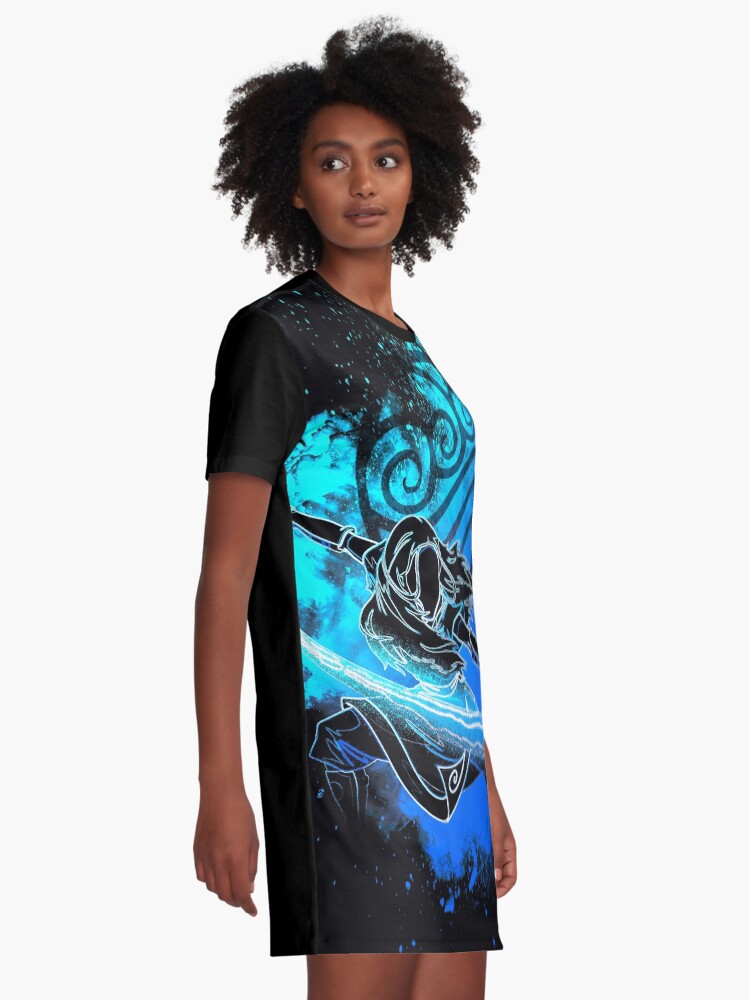 Alternate view of Soul of the Waterbender Sister Graphic T-Shirt Dress