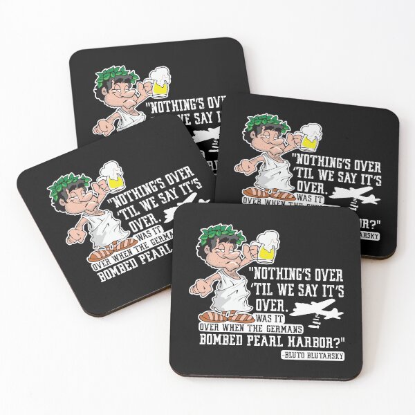 Item preview, Nothing Is Over Funny Toga Party College Humor Cartoon designed and sold by Alema Art.