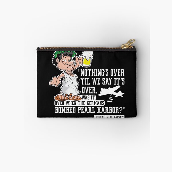 Item preview, Nothing Is Over Funny Toga Party College Humor Cartoon designed and sold by Alema Art.