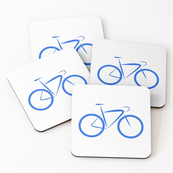 Item preview, Stylised Racing Bike | Blue designed and sold by SJ Designs.