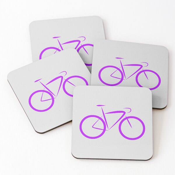 Item preview, Stylised Racing Bike | Purple Grey designed and sold by SJ Designs.