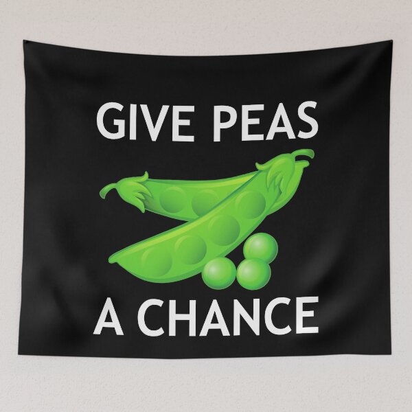 Item preview, Give Peas A Chance Earth Day World Peas/Peace designed and sold by Mfk Clothes.