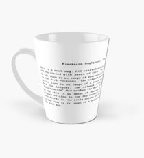 DWARF FORTRESS ROCK MUG ARTIFACT Tall Mug