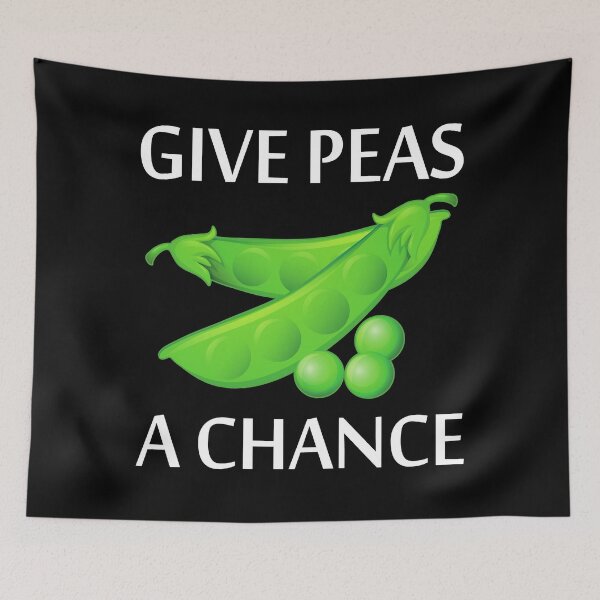 Item preview, Give Peas A Chance Earth Day World Peas/Peace designed and sold by Mfk Clothes.