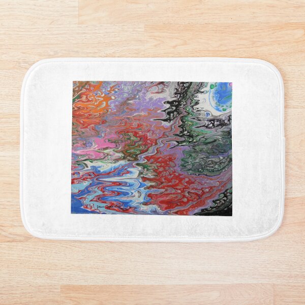 Item preview, Original Abstract Painting of Alien Invasion designed and sold by DawnsPainting.