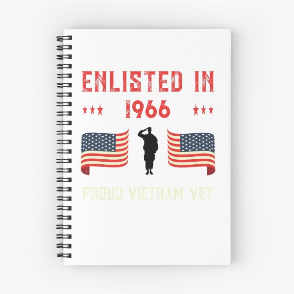 Item preview, Vietnam Veteran Enlisted 1966 Quote War Proud American Flag design designed and sold by CreatedByHeidi.