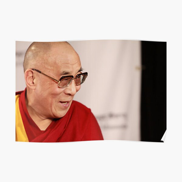 H.H., the 14th Dalai Lama Poster