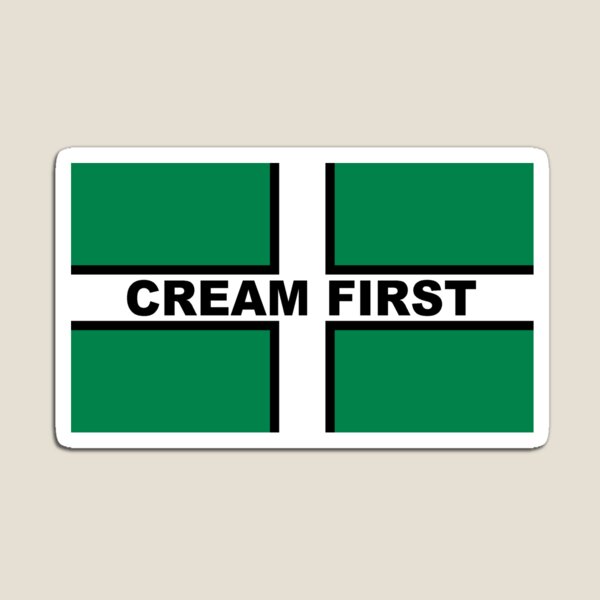 Devon Flag Fridge Magnet 