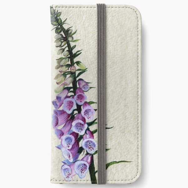 Digitalis purpurea - Foxglove iPhone Wallet
