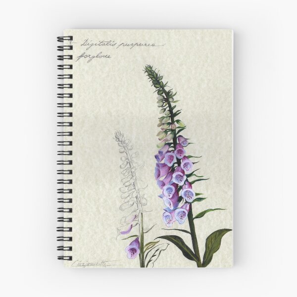Item preview, Digitalis purpurea - Foxglove designed and sold by Cinzia Marotta.