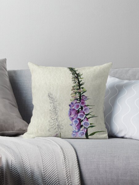 Item preview, Digitalis purpurea - Foxglove designed and sold by Cinzia Marotta.
