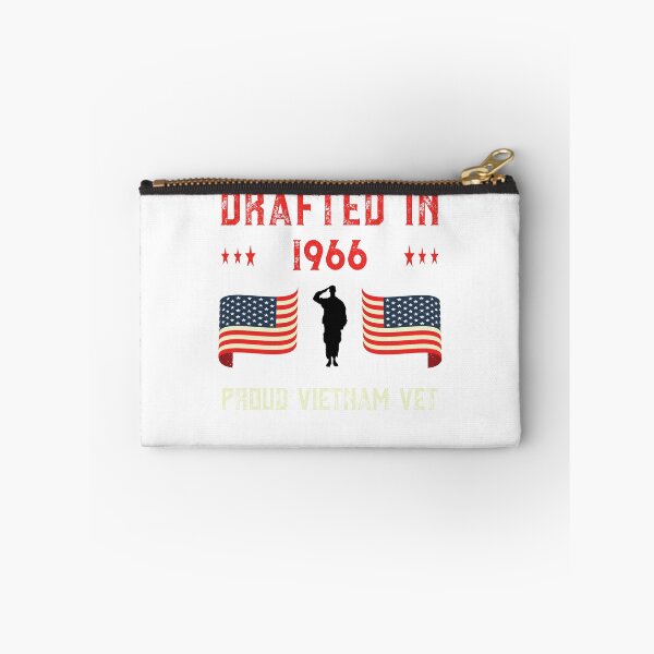 Item preview, Mens Vietnam Veteran Drafted 1966 Draft War Proud American Flag design designed and sold by CreatedByHeidi.