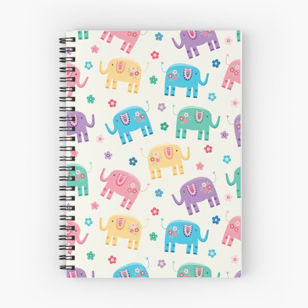 Item preview, Elephants in the Flowers Pattern designed and sold by theflossbox.