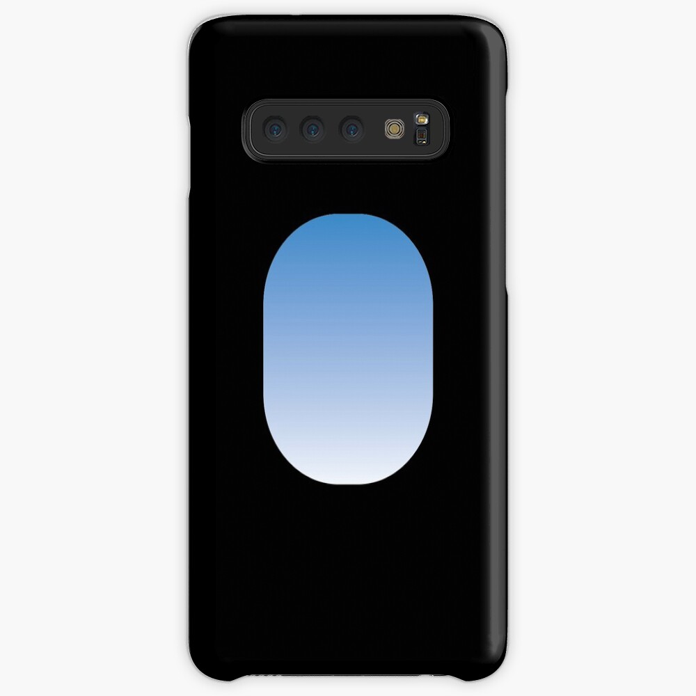 Blue sky as seen from the airplane window Case & Skin for Samsung Galaxy