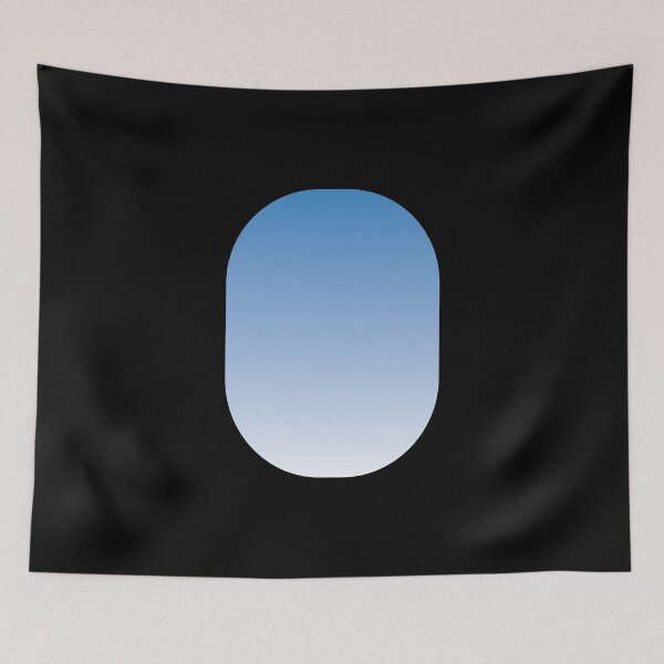 Item preview, Blue sky as seen from the airplane window designed and sold by Modnay.