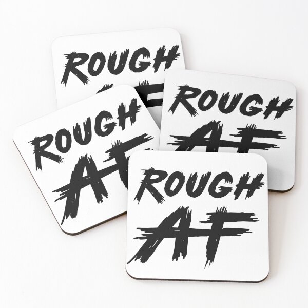 Item preview, Rough AF Black designed and sold by HenrisKas.
