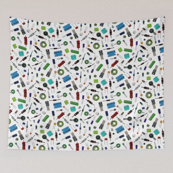 Item preview, Circuit Components - Color designed and sold by Hodgepodge Bricolage.