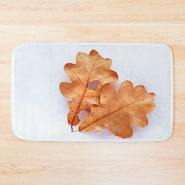 Item preview, Oak Leaves On Snow designed and sold by Deb Oppermann.
