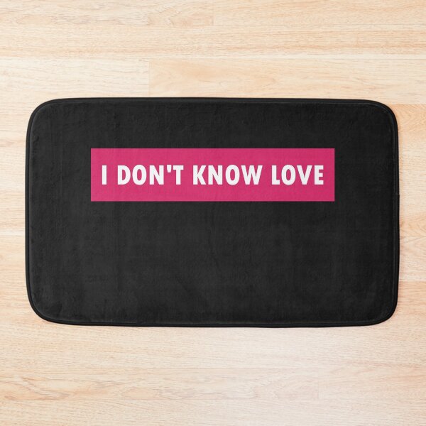 Item preview, I Don't Know Love  designed and sold by HiddenStar02.