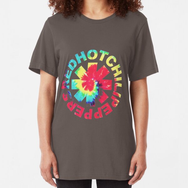 Chilli Peppers Psychadelic Slim Fit T-Shirt