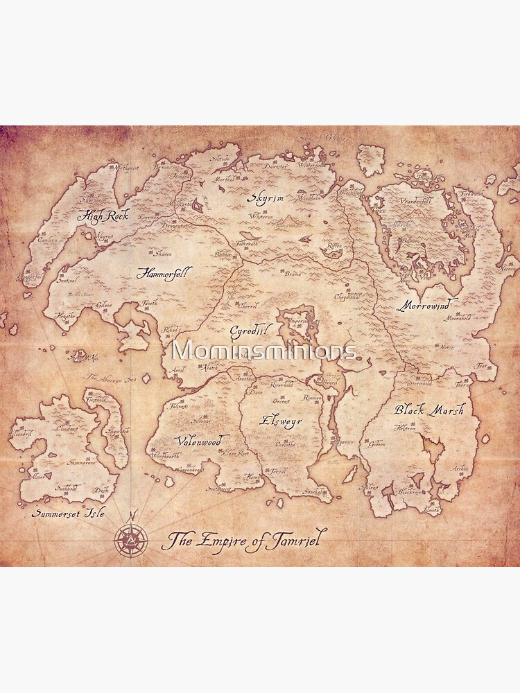 Tamriel by Mominsminions