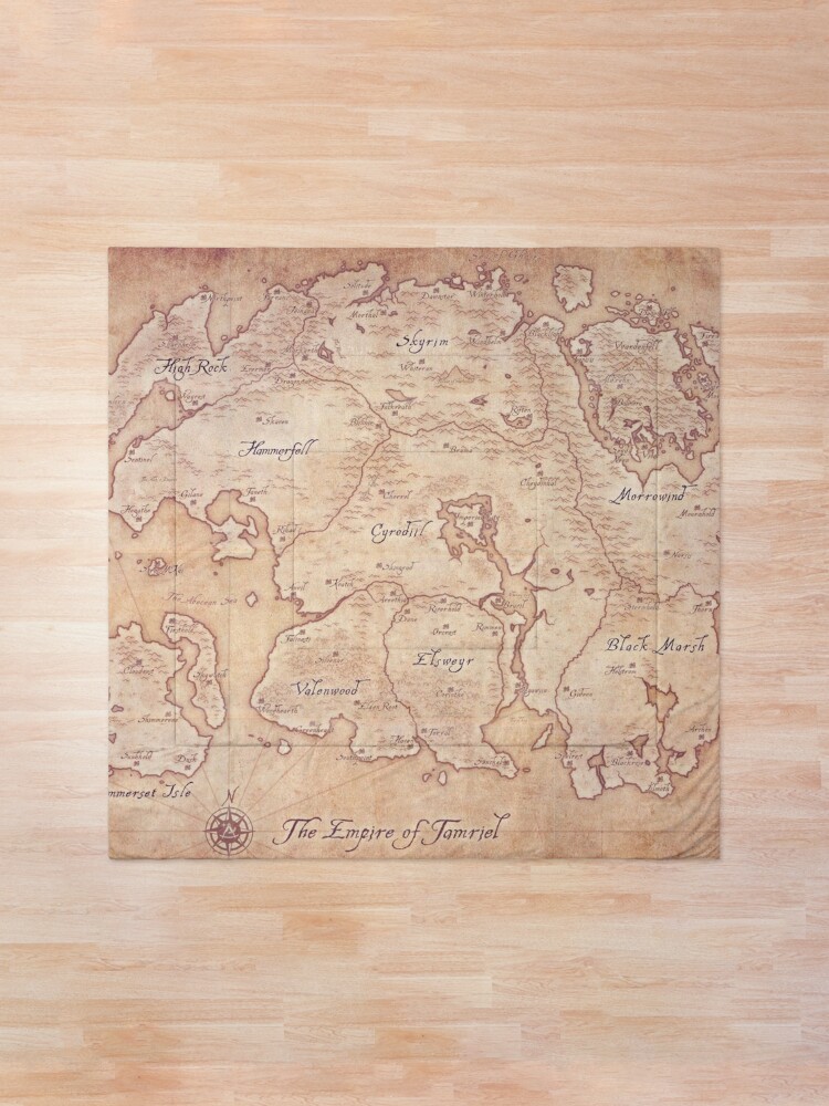 Alternate view of Tamriel Comforter