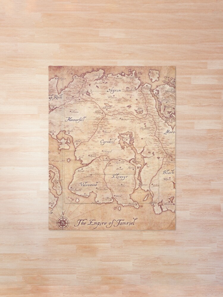 Alternate view of Tamriel Comforter