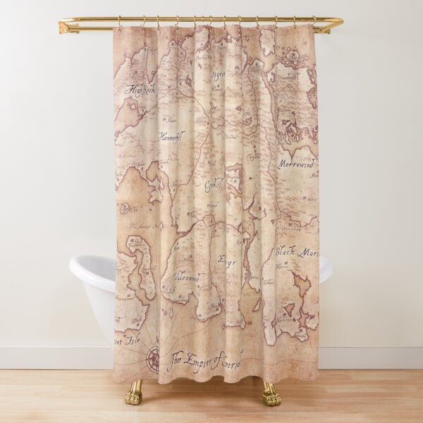 Tamriel Shower Curtain