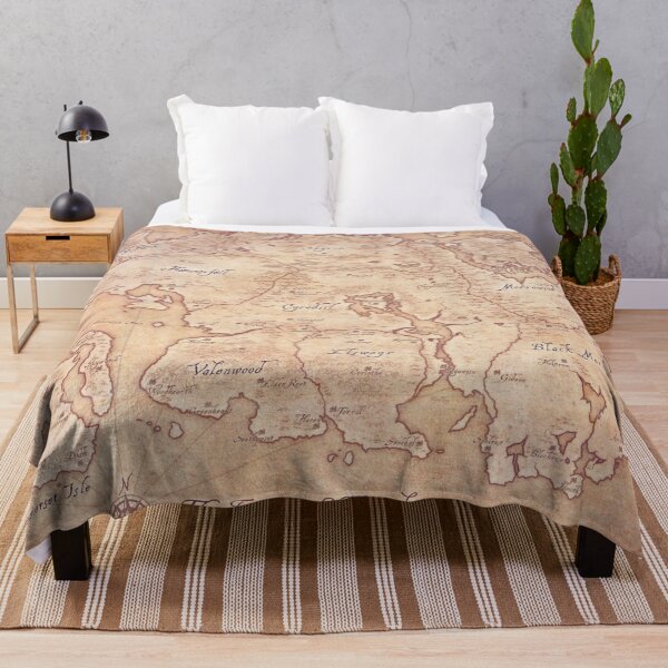 Tamriel Throw Blanket