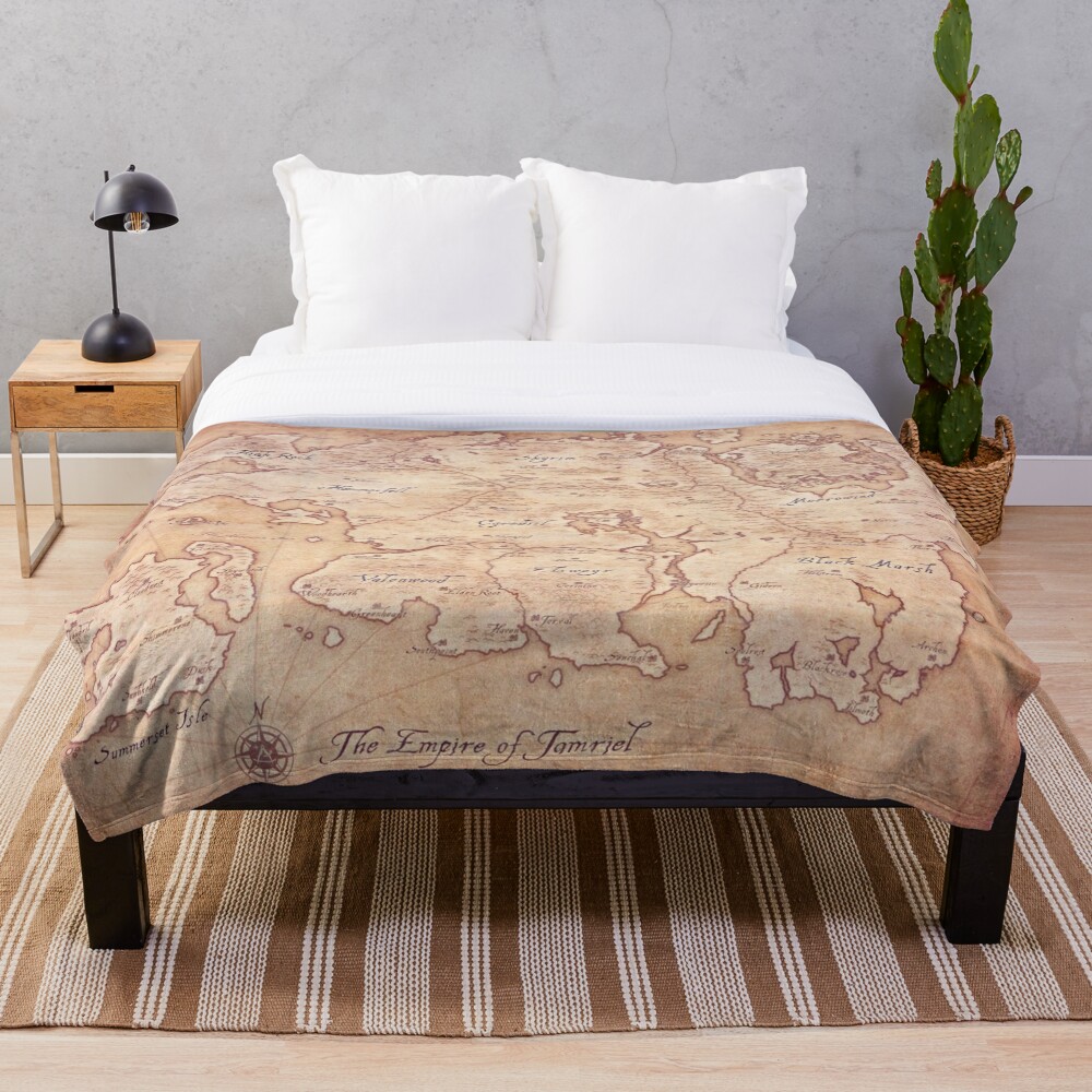 Tamriel Throw Blanket