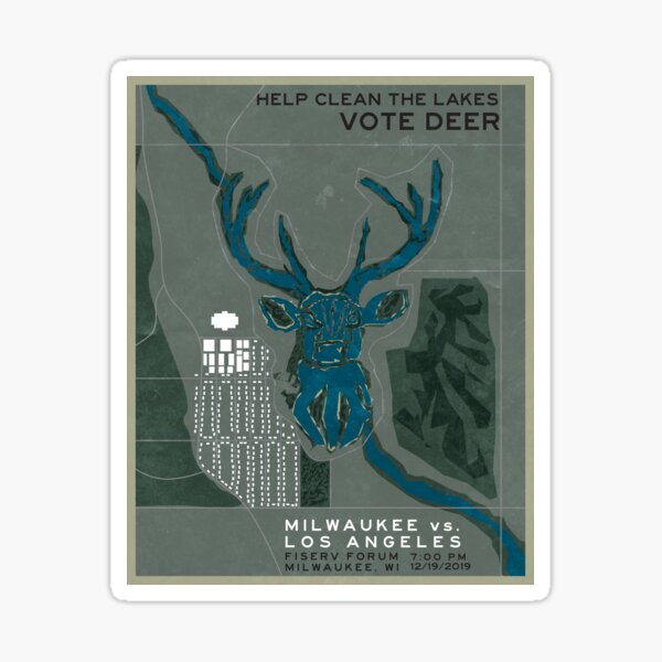 Help Clean The Lakes Sticker