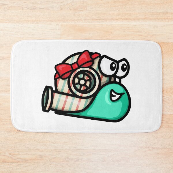 Item preview, Turbo Snail - Gift Wrapped (Stripes-Mint) designed and sold by TswizzleEG.