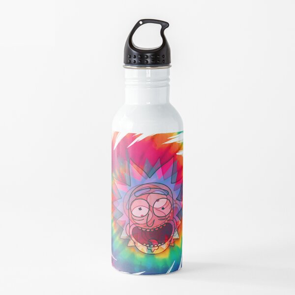 Spun - Out Hippie Rick ~ Music Festival - Rick and Morty™ Water Bottle