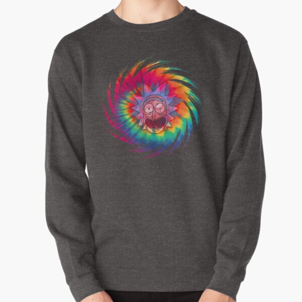 Spun - Out Hippie Rick ~ Music Festival - Rick and Morty™ Pullover Sweatshirt