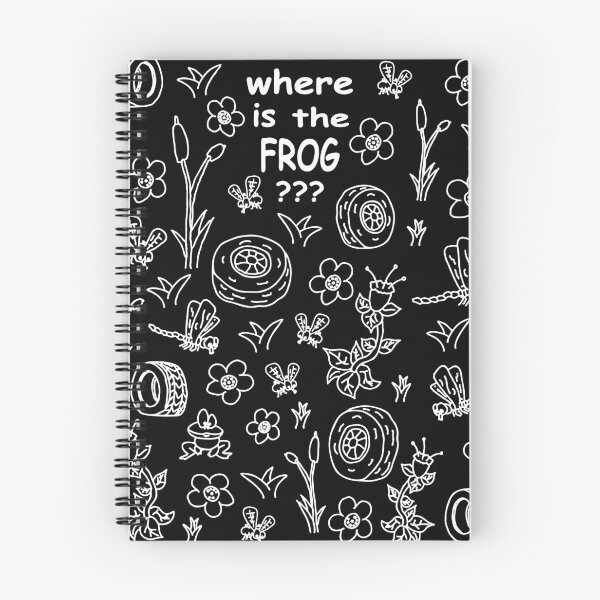 Item preview, Where is the frog?, white designed and sold by RosArt100.