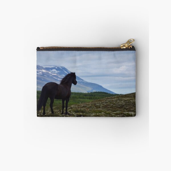 Item preview, Icelandic horse looking out over his summer field designed and sold by elisainiceland.