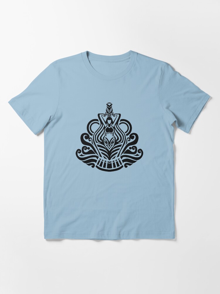 Alternate view of Zodiac Sign Aquarius Black Essential T-Shirt