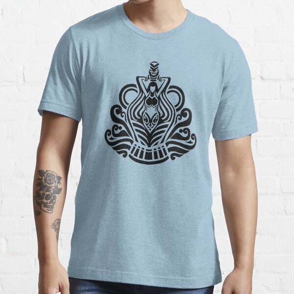 Zodiac Sign Aquarius Black Essential T-Shirt