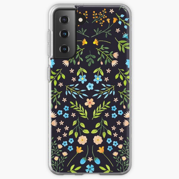 Watercolor flowers Samsung Galaxy Soft Case
