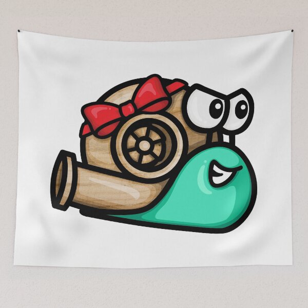 Item preview, Turbo Snail - Gift Wrapped (Wood-Mint) designed and sold by TswizzleEG.