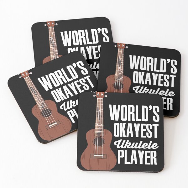 Item preview, World's Okayest Ukulele Player Funny Uke Guitar designed and sold by BornDesign.
