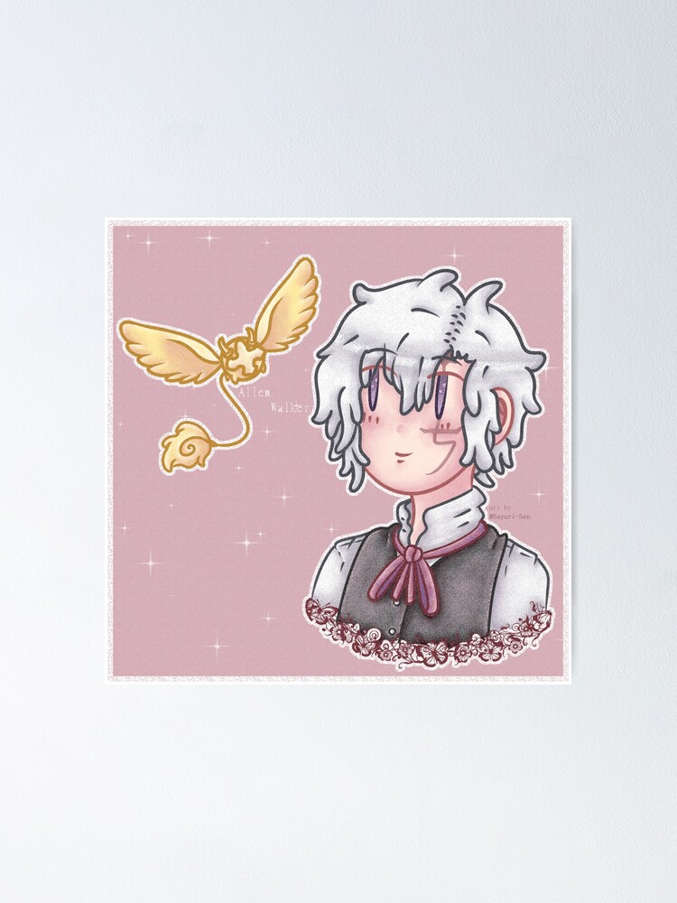 D Gray Man Allen Walker And Timcanpy Poster By Sayurisen Redbubble