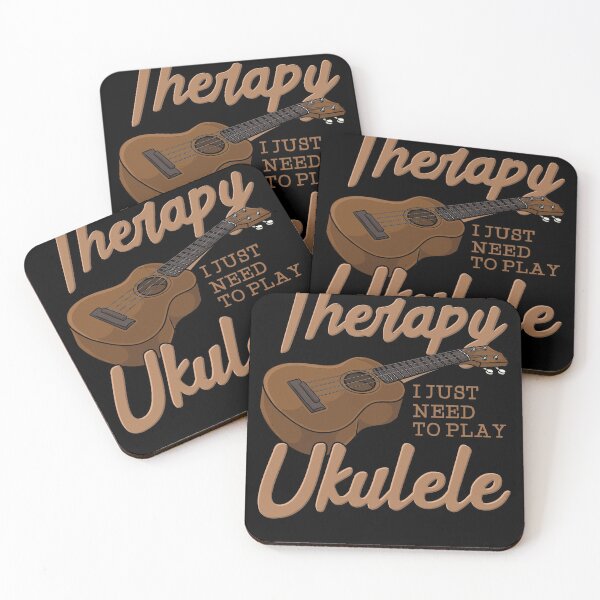 Item preview, No Therapy Just Need To Play Ukulele Funny Uke designed and sold by BornDesign.