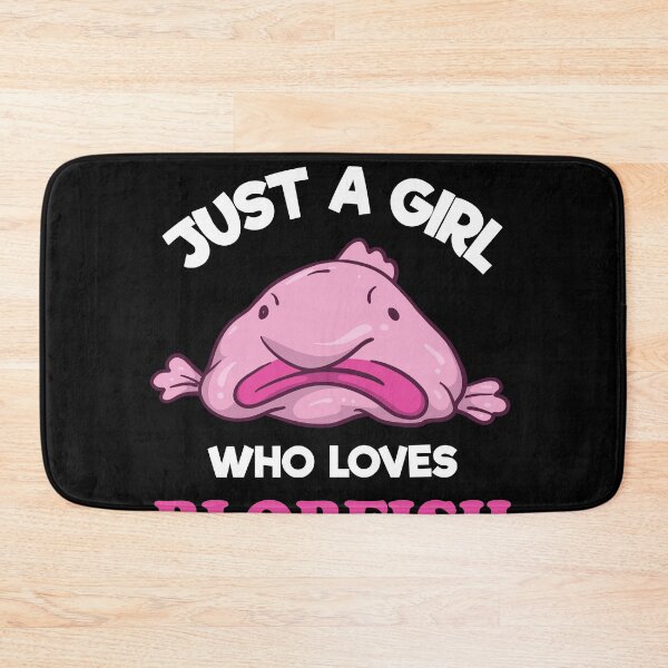 Item preview, Just A Girl Who Loves Blobfish | Funny Ugly Fish designed and sold by BornDesign.