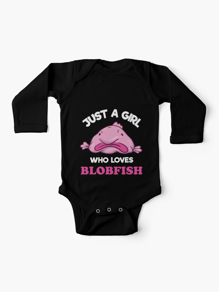 Just A Girl Who Loves Blobfish  Funny Ugly Fish Meme T-Shirt, blob fish  meme 